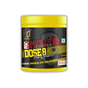MUSCLE DOCTOR DOSE-8 PRE-WORKOUT – 60 SERVING