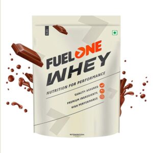 Fuel One Whey Max Protein - 2kg Chocolate | High Protein for Muscle Gain